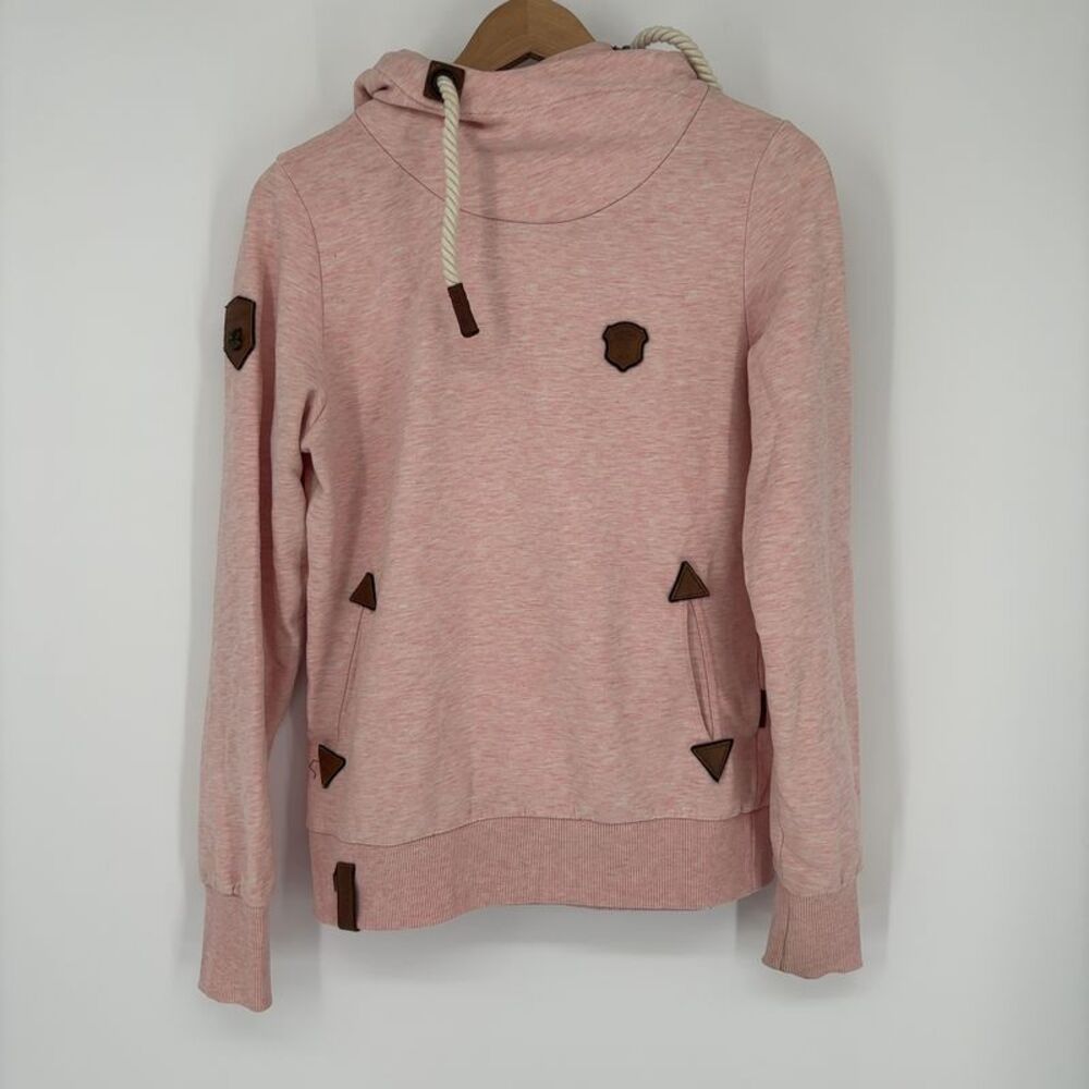 Naketano Pullover Hoodie with Rope Drawstrings